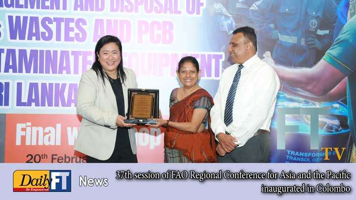 Sri Lanka safely dispose 200 MT of PCB with the support of UNIDO and GEF