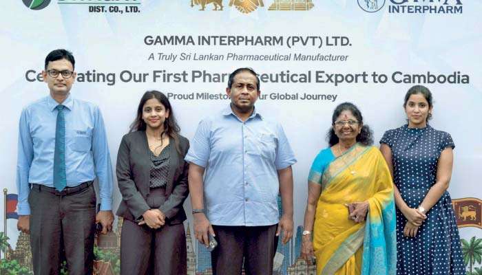 Gamma Interpharm enters Cambodia, expands Sri Lanka’s pharmaceutical export footprint