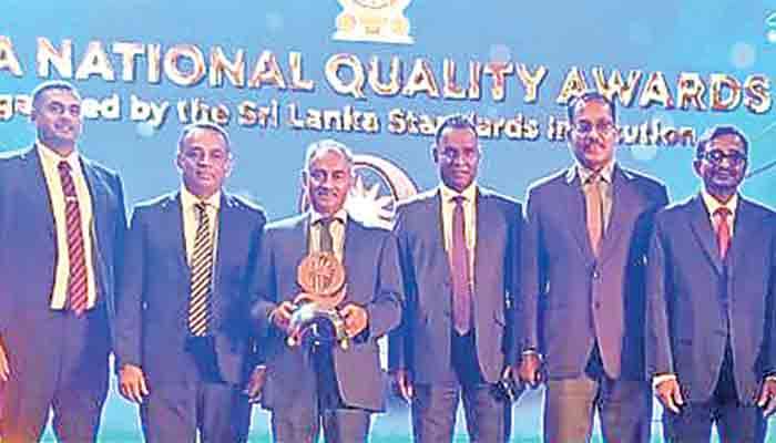 Rocell takes home Gold Award at Sri Lanka National Quality Awards
