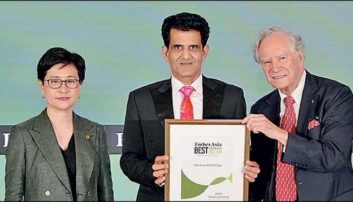 Hemas listed in Forbes’ Top 200 Under A Billion in Asia for 2025