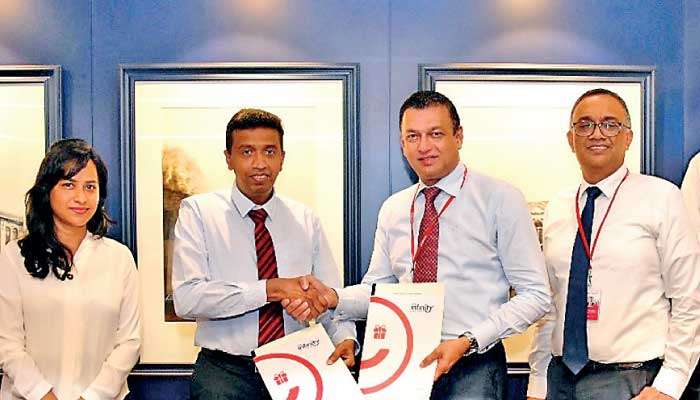 Infinity Gift Card partners with Singer Sri Lanka