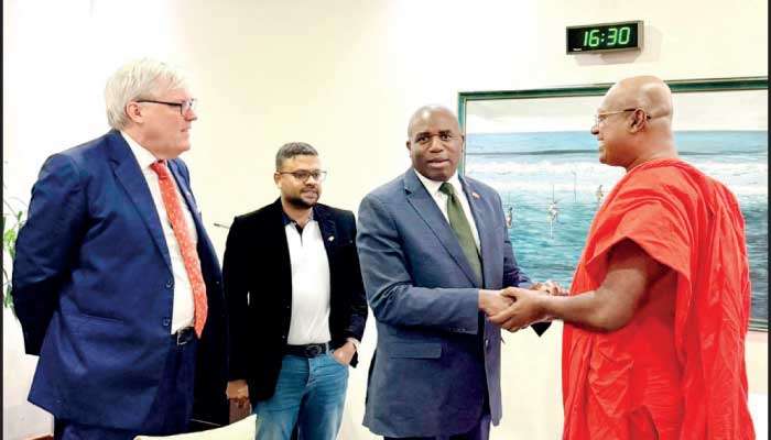 UK Deputy PM meets Most Ven. Assaji Thero