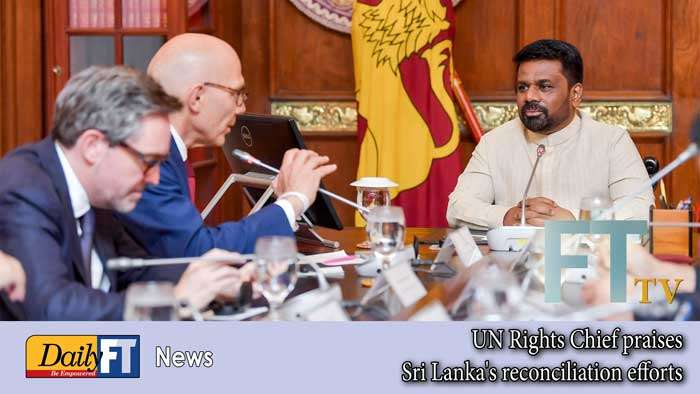 UN Rights Chief praises Sri Lanka’s reconciliation efforts