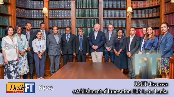 RMIT discusses establishment of Innovation Hub in Sri Lanka