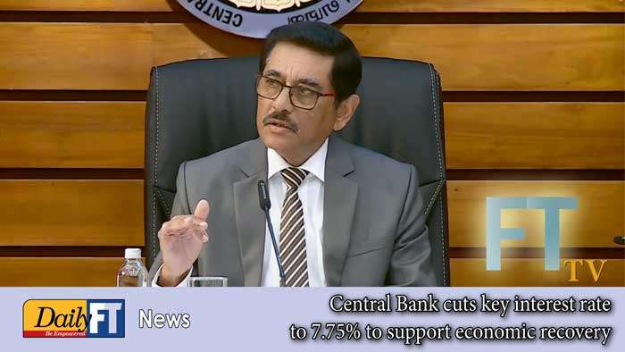 Central Bank cuts key interest rate to 7.75% to support economic recovery