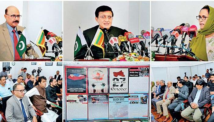 Pakistan High Commission in Colombo commemorates Kashmir Black Day