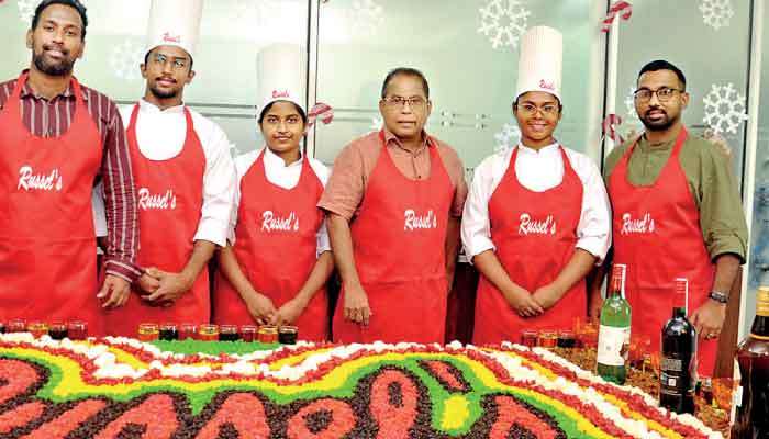 Russel’s hosts festive  cake mixing ceremony  led by talented NAITA chefs