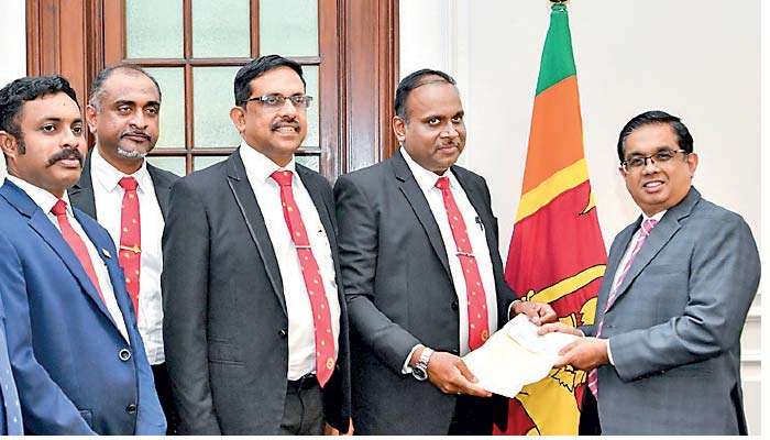 Rs. 20 m donated to Rebuilding Sri Lanka