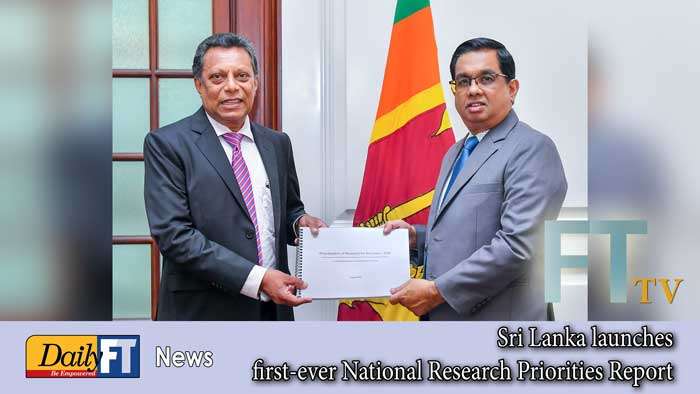 Sri Lanka launches first-ever National Research Priorities Report