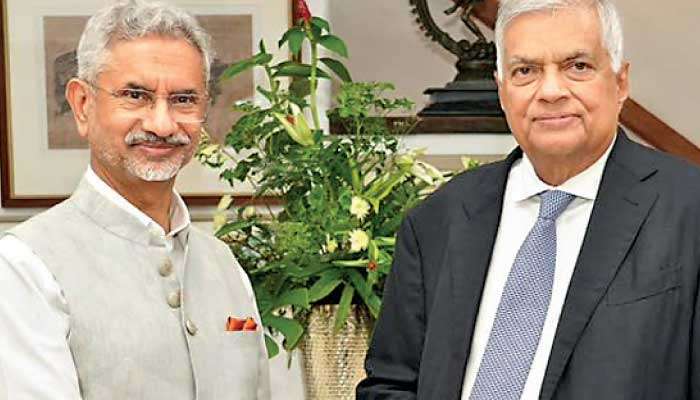 Jaishankar meets Ranil