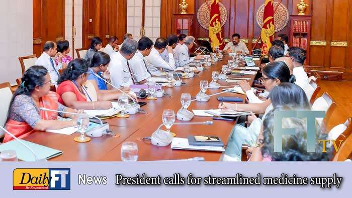President calls for streamlined medicine supply