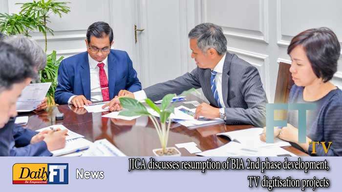 JICA discusses resumption of BIA 2nd phase development, TV digitisation projects