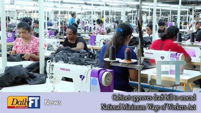Cabinet approves draft bill to amend National Minimum Wage of Workers Act