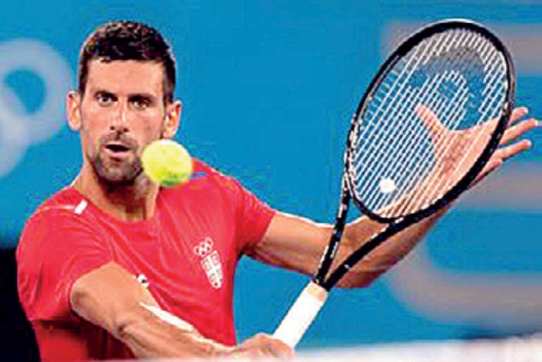 Djokovic aces Struff test to reach last 16 at Olympics  Daily FT