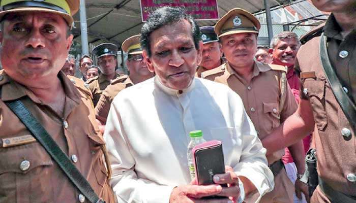 Rajitha remanded till 9 September over Kirinda Harbour case