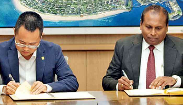 Sampath Bank leads financial future with landmark agreement for Port City Colombo branch