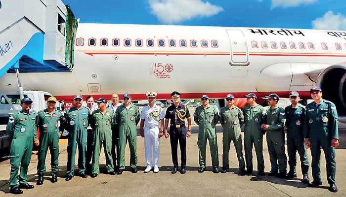 Reciprocal cultural visit between Indian and Sri Lankan armed forces