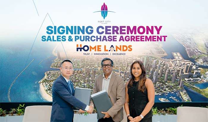 Home Lands signs SPA for $ 150 m twin tower high-rise in Port City Colombo