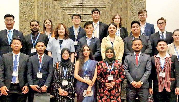 Young political leaders from South and Southeast Asia meet with Women Parliamentarians’ Caucus