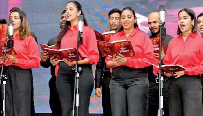 Union Bank Choir performs at Sounds of the Season
