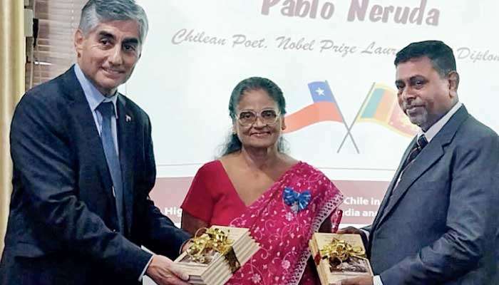 Sri Lanka y Chile recuerdan al poeta chileno Pablo Neruda
