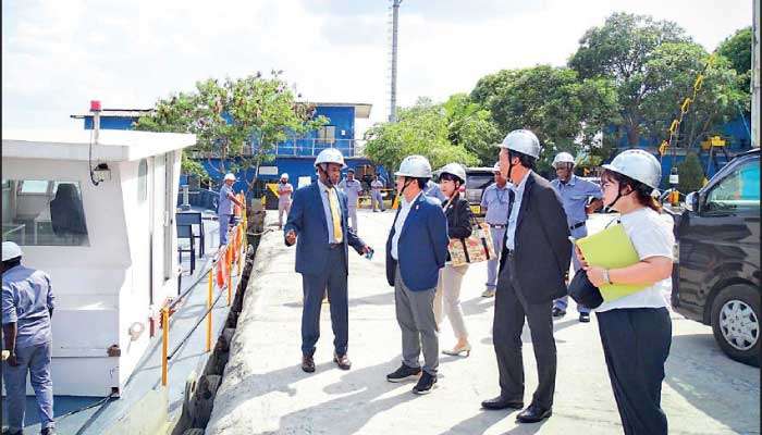 Japanese Ambassador visits Tokyo Cement factory in Trincomalee