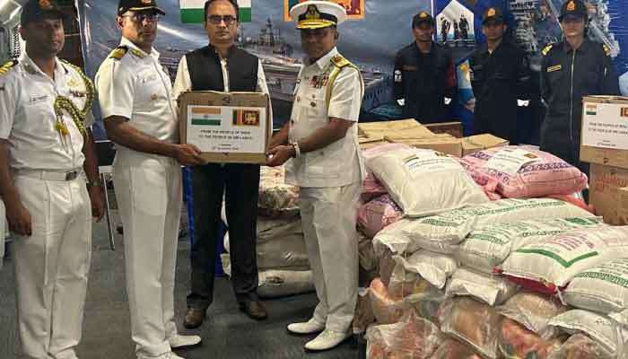 India extends immediate humanitarian relief to Sri Lanka