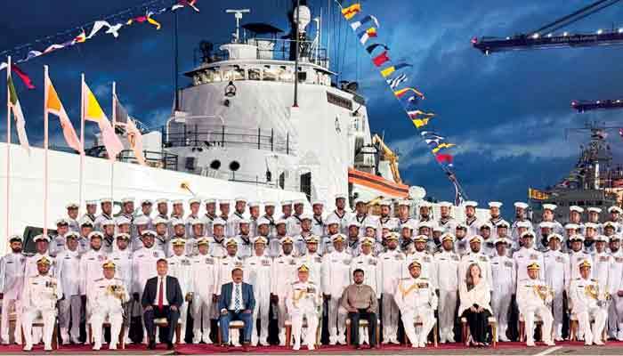 US and Sri Lanka celebrate  commissioning of SLNS Samudravijaya 
