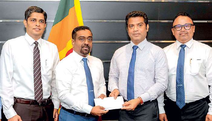 Sri Lanka Chamber of Pharmaceutical Industry donates Rs. 50 m to ‘Rebuilding Sri Lanka’ Fund