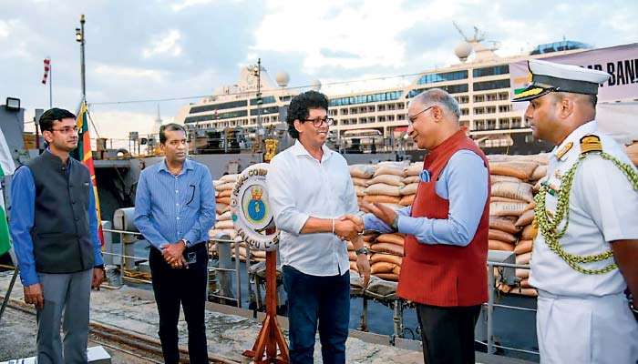 India delivers major relief shipment