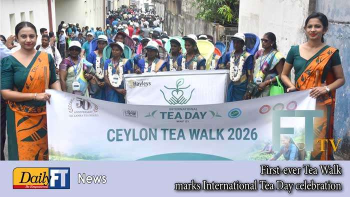 First-ever Tea Walk marks International Tea Day celebration