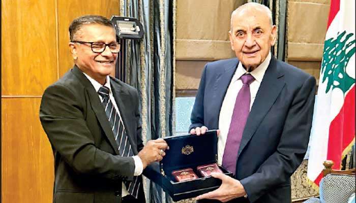 High-level meetings strengthen  Sri Lanka–Lebanon relations