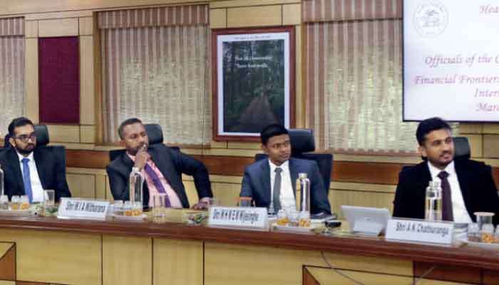 Capacity-building program for  25 officials from CBSL at Reserve Bank Staff College, Chennai