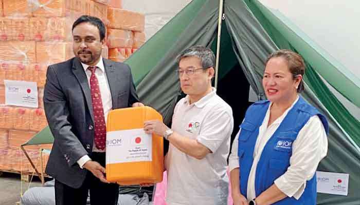 Japan provides $ 1 m shelters through IOM in response to Cyclone Disaster