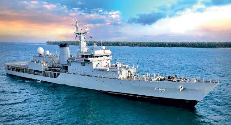 Indian Naval Ship Sharda calls on Colombo today