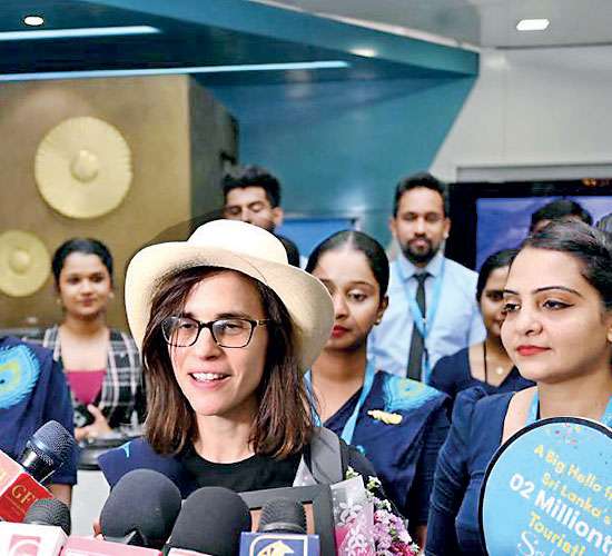 Sri Lanka welcomes  2 millionth visitor for 2025