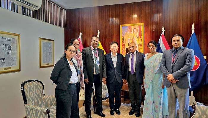 FCCISL President meets with Royal Thai Embassy to explore expanded trade and business cooperation
