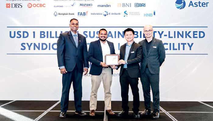 HNB joins global lenders to back $ 1 b syndicated term loan