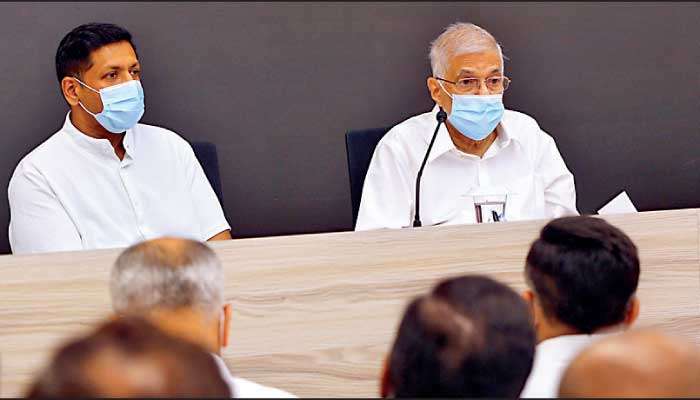 Ranil urges broader political unity as UNP focuses on rebuilding party machinery