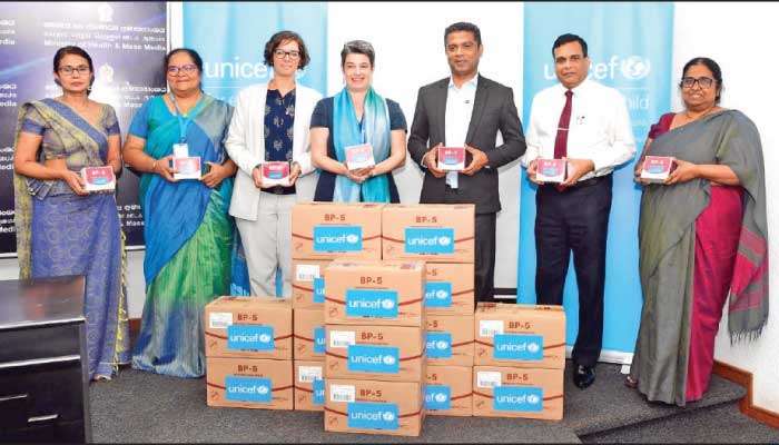 UNICEF delivers emergency BP-5 nutrition packs to support children hit by Cyclone Ditwah