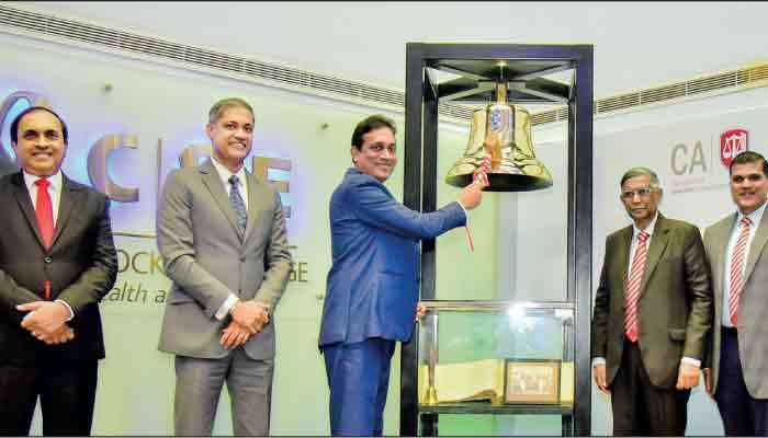 CA Sri Lanka rings CSE bell to celebrate 65 years of excellence in accounting and financial leadership