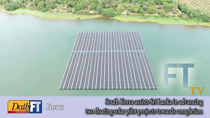 South Korea assists Sri Lanka in advancing two floating solar pilot projects towards completion