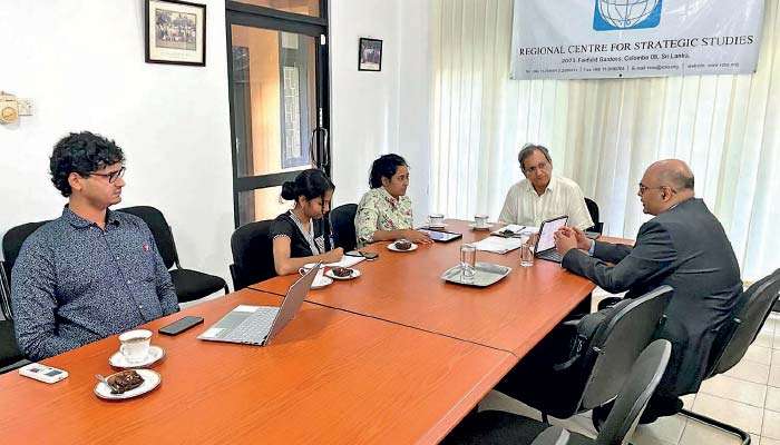 RCSS receives Chatham House Senior Research Fellow for discussion on South Asian regionalism