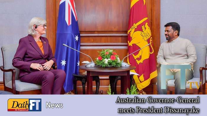 Australian Governor-General meets President Dissanayake