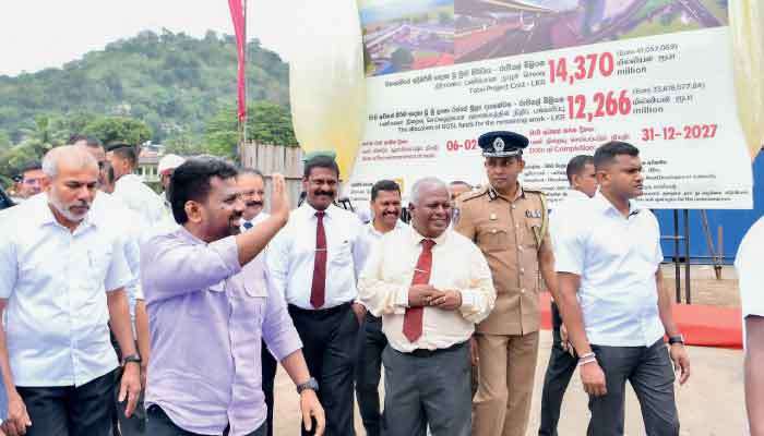 President launches Mahaiyawa underpass, work on Kandy–Gatambe flyover resumes