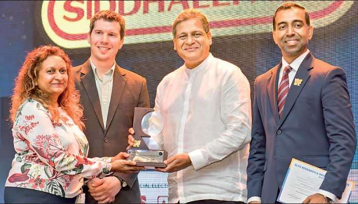Siddhalepa honoured at SLTC Research and Innovation Awards 2025