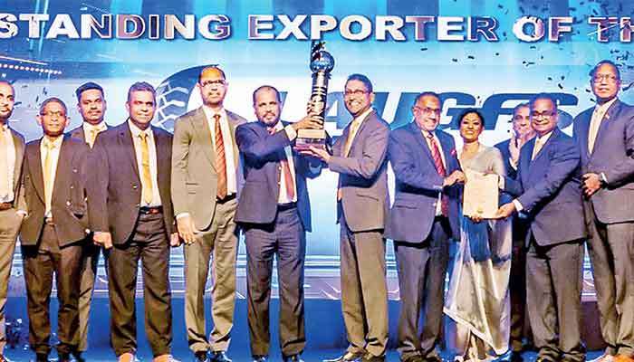 LAUGFS Rubber crowned Sri Lanka’s Most Outstanding Exporter