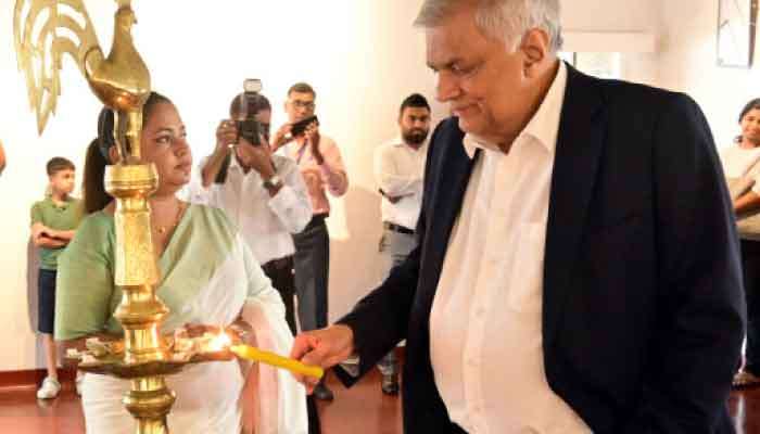 “Mandala by Ransirini” art exhibition inaugurated by former President Ranil Wickremesinghe