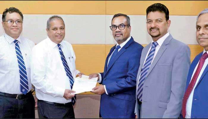 Employers’ Federation of Ceylon donates Rs. 1 m to “Rebuilding Sri Lanka” Fund