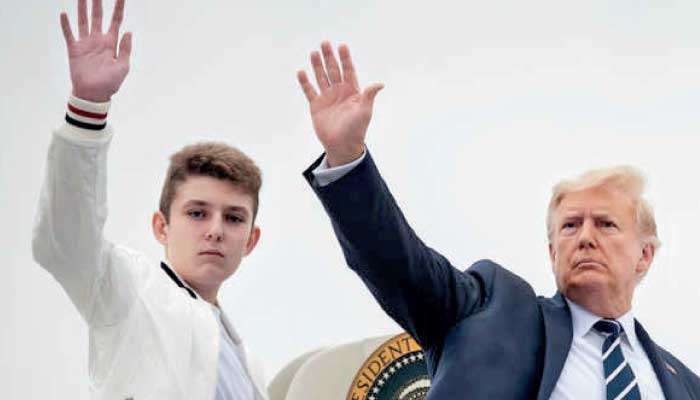 New resident at White House: Barron Trump moves in